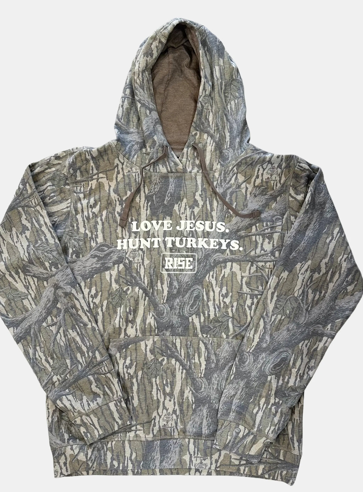 LOVE JESUS. HUNT TURKEYS. Hooded Sweatshirt