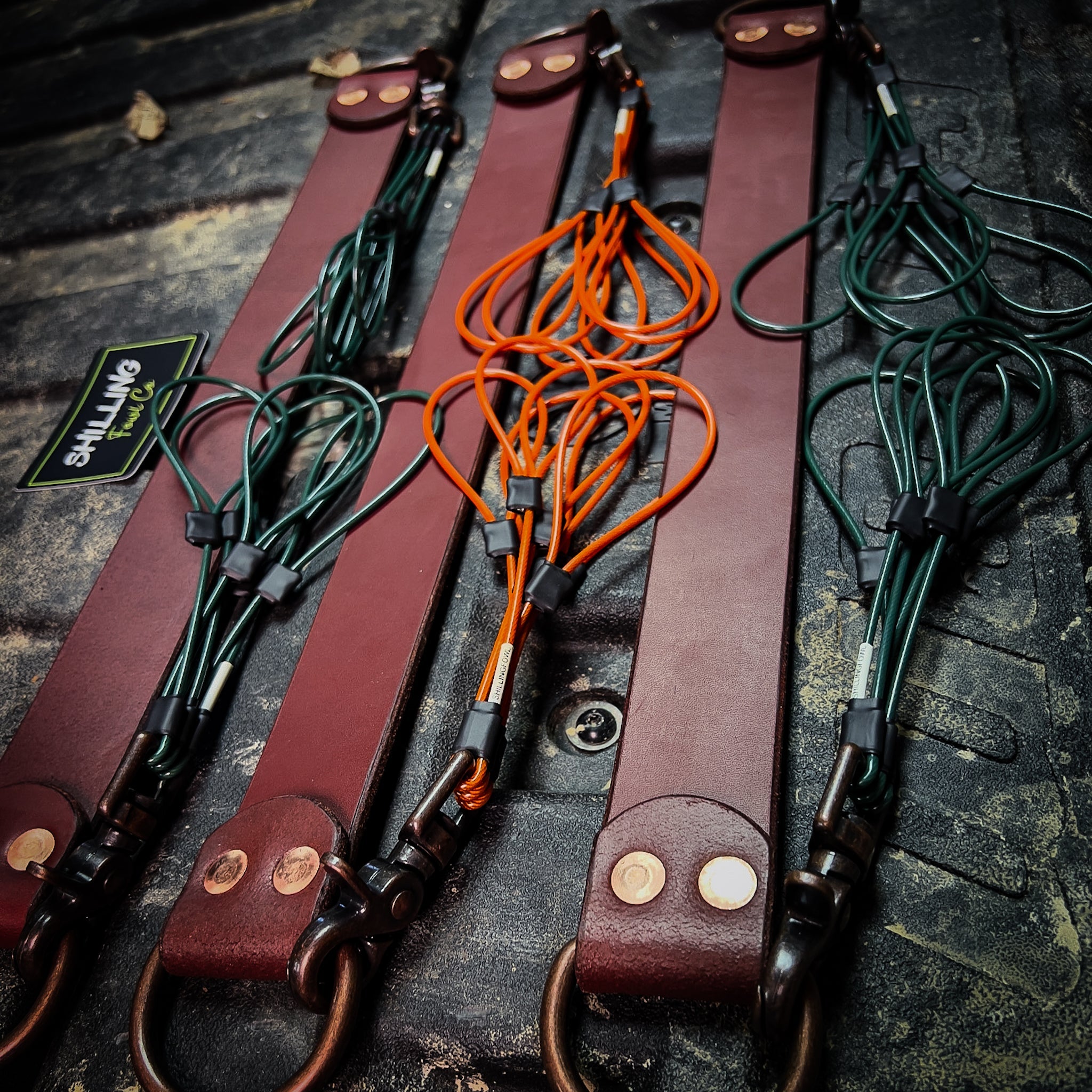 Leather Game Tote