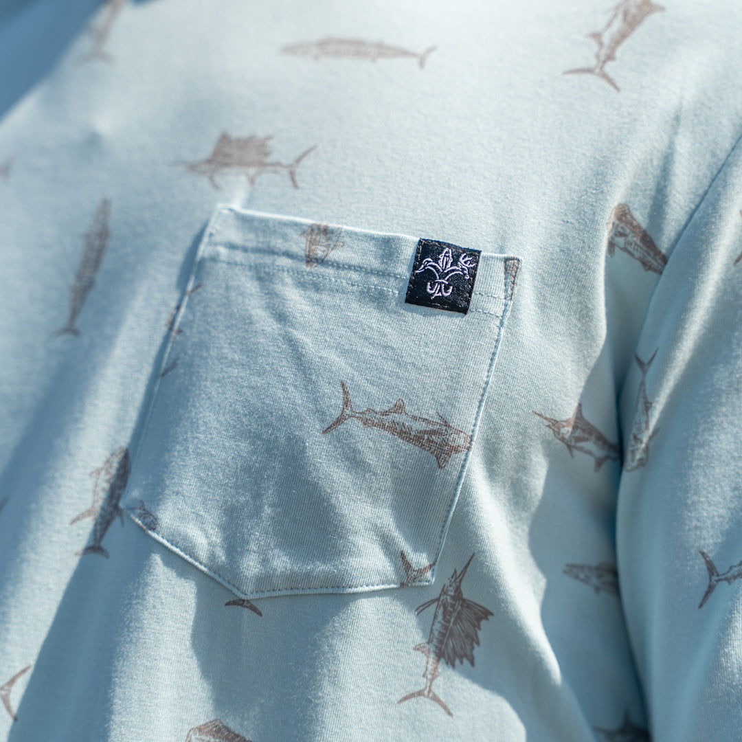 Bamboo Hoodie (Blue Pelagic)