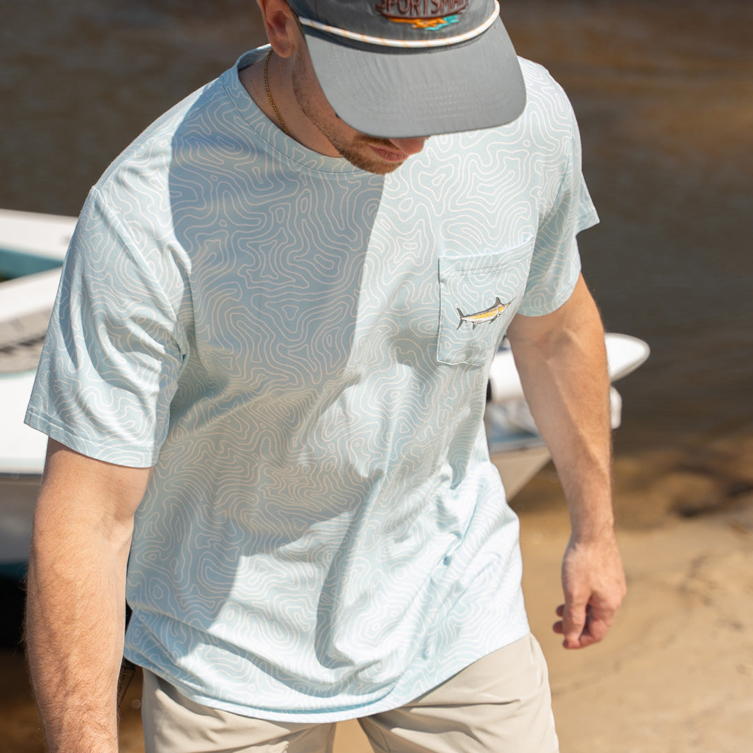 Pursuit Series Bamboo Pocket T (Marlin)
