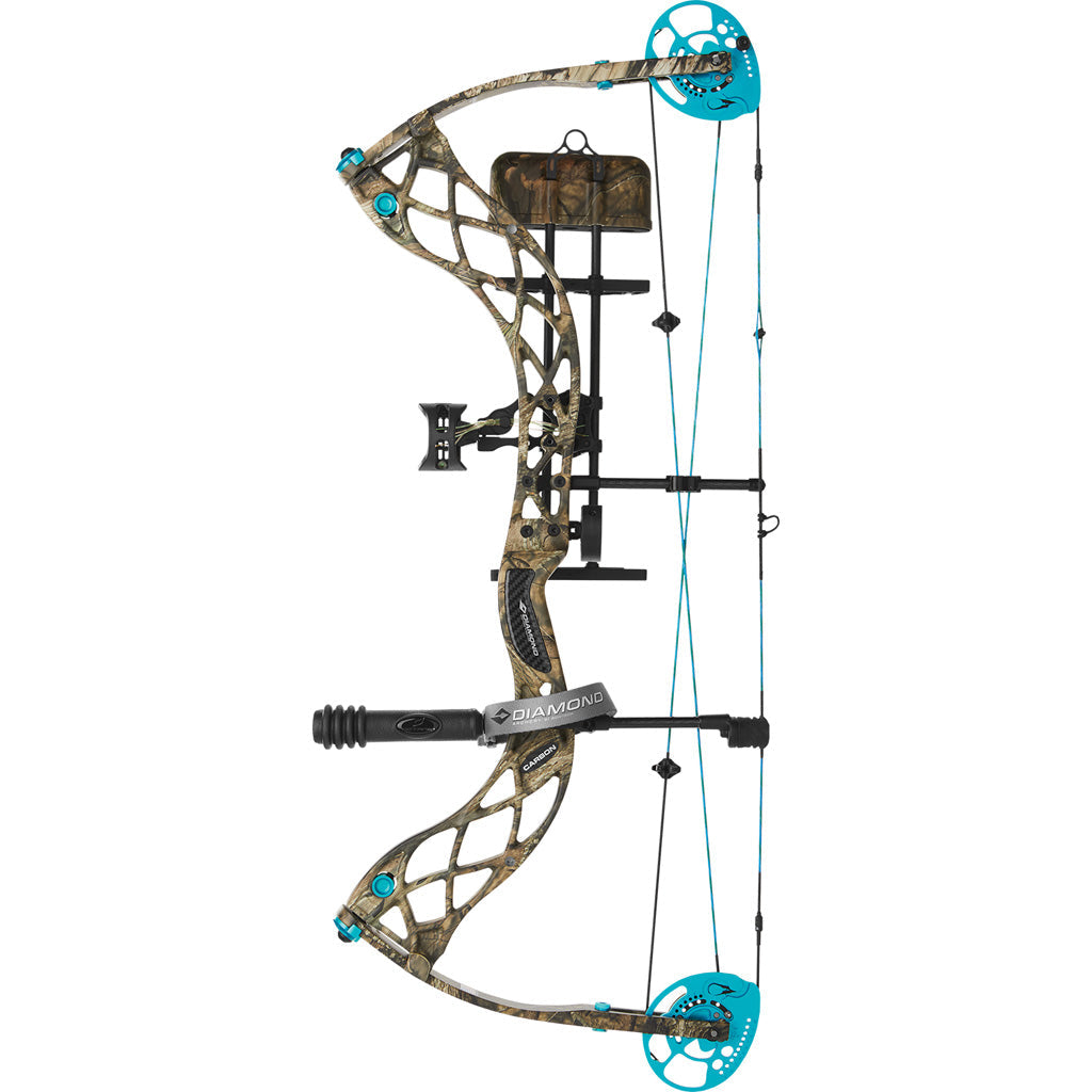 Diamond Carbon Knockout Rak Bow Package Mossy Oak Break Up Country 50 Lbs. Rh