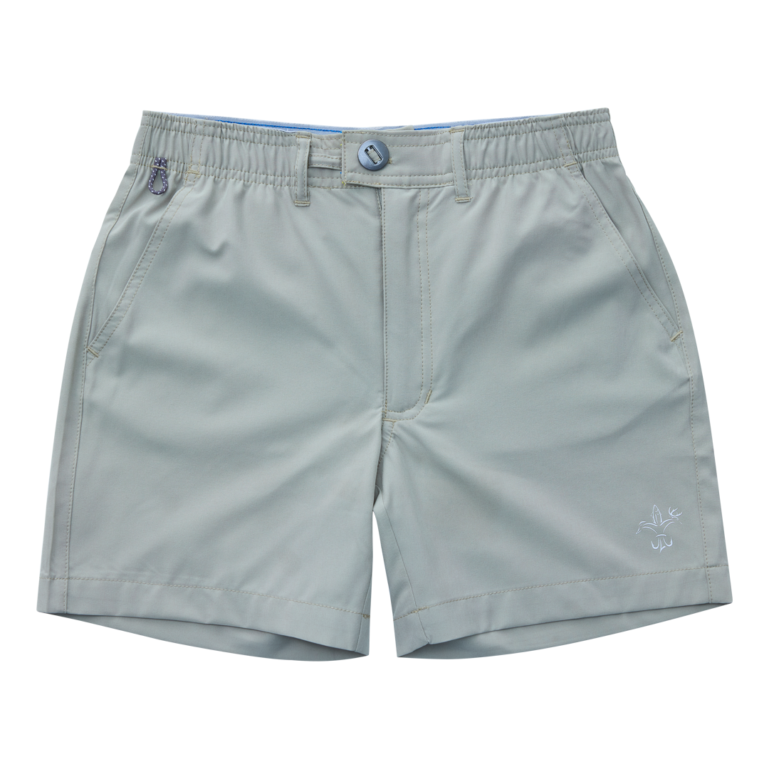 Youth 6" Fly Stretch Shorts (Khaki)