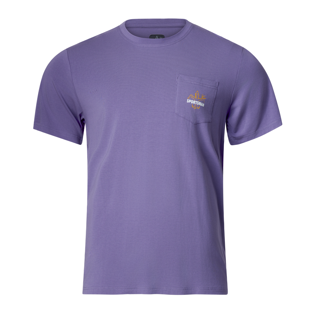 Bamboo Classic Pocket T (Purple Haze)