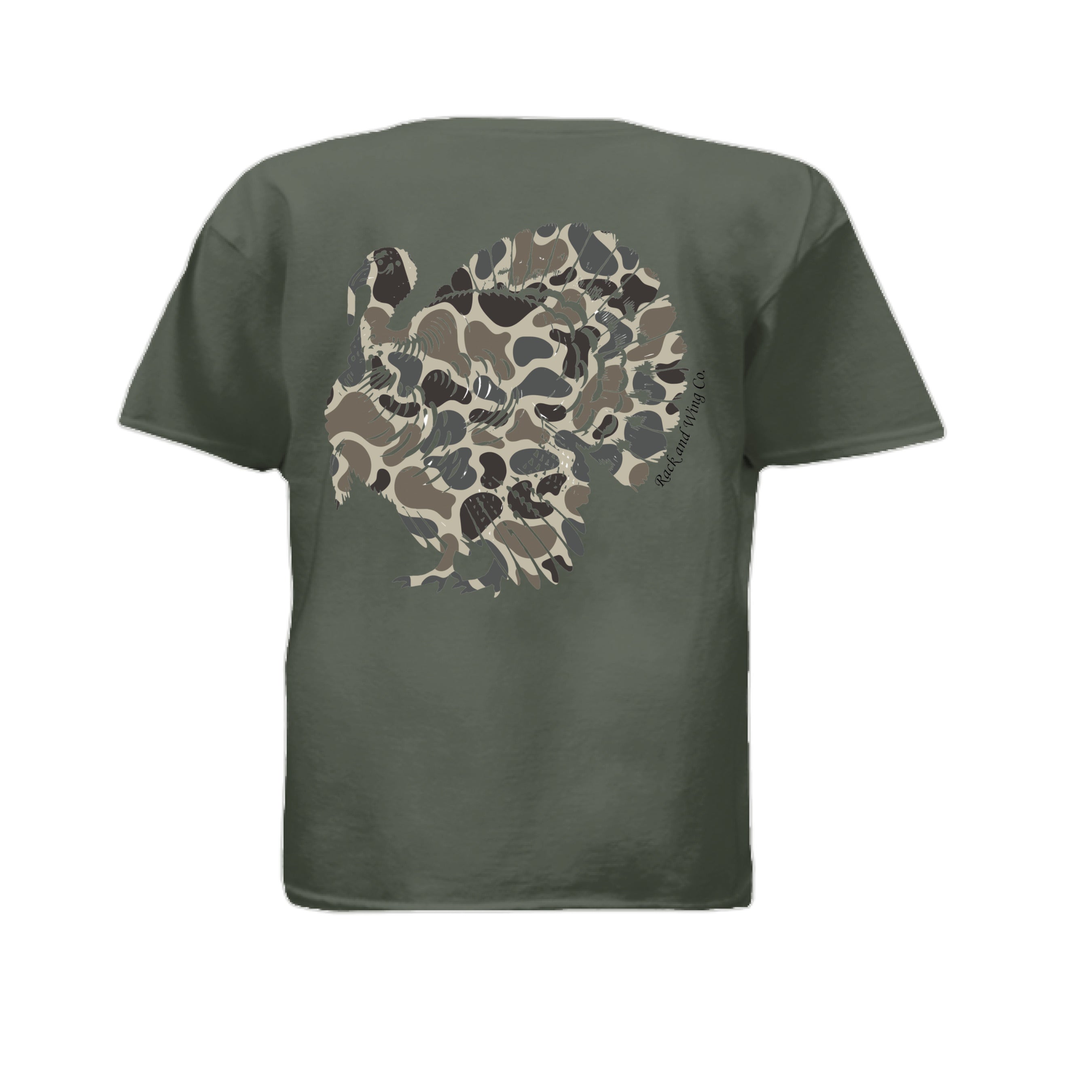 MILITARY GREEN - BACK