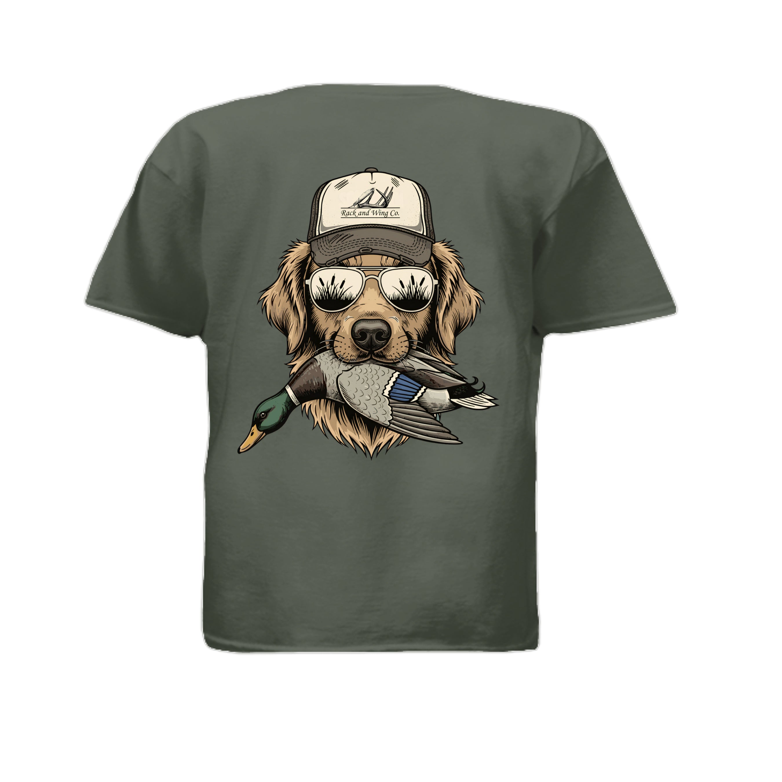 MILITARY GREEN - BACK