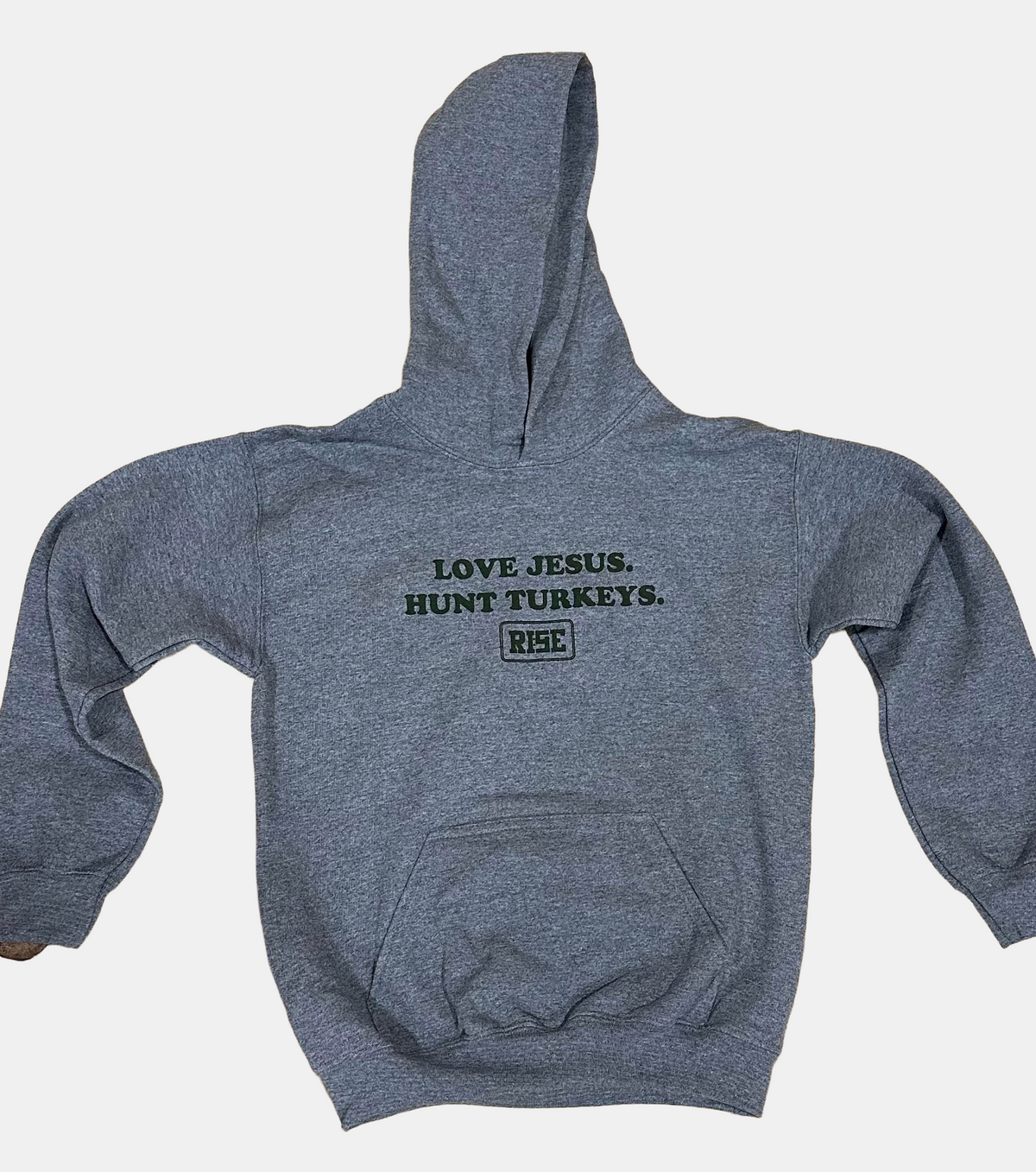 LOVE JESUS. HUNT TURKEYS - Youth Hoodie