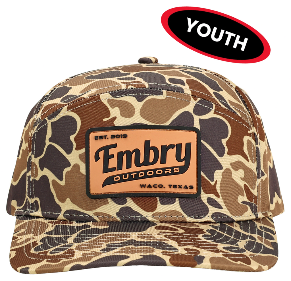 Youth Duck Camo 6 Panel