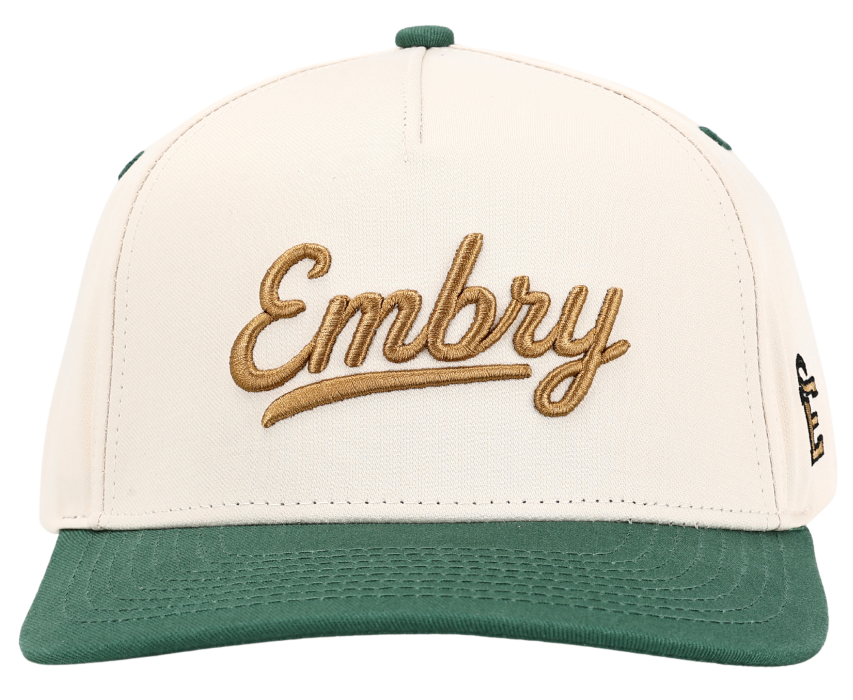 Cream/Green - 3D Logo