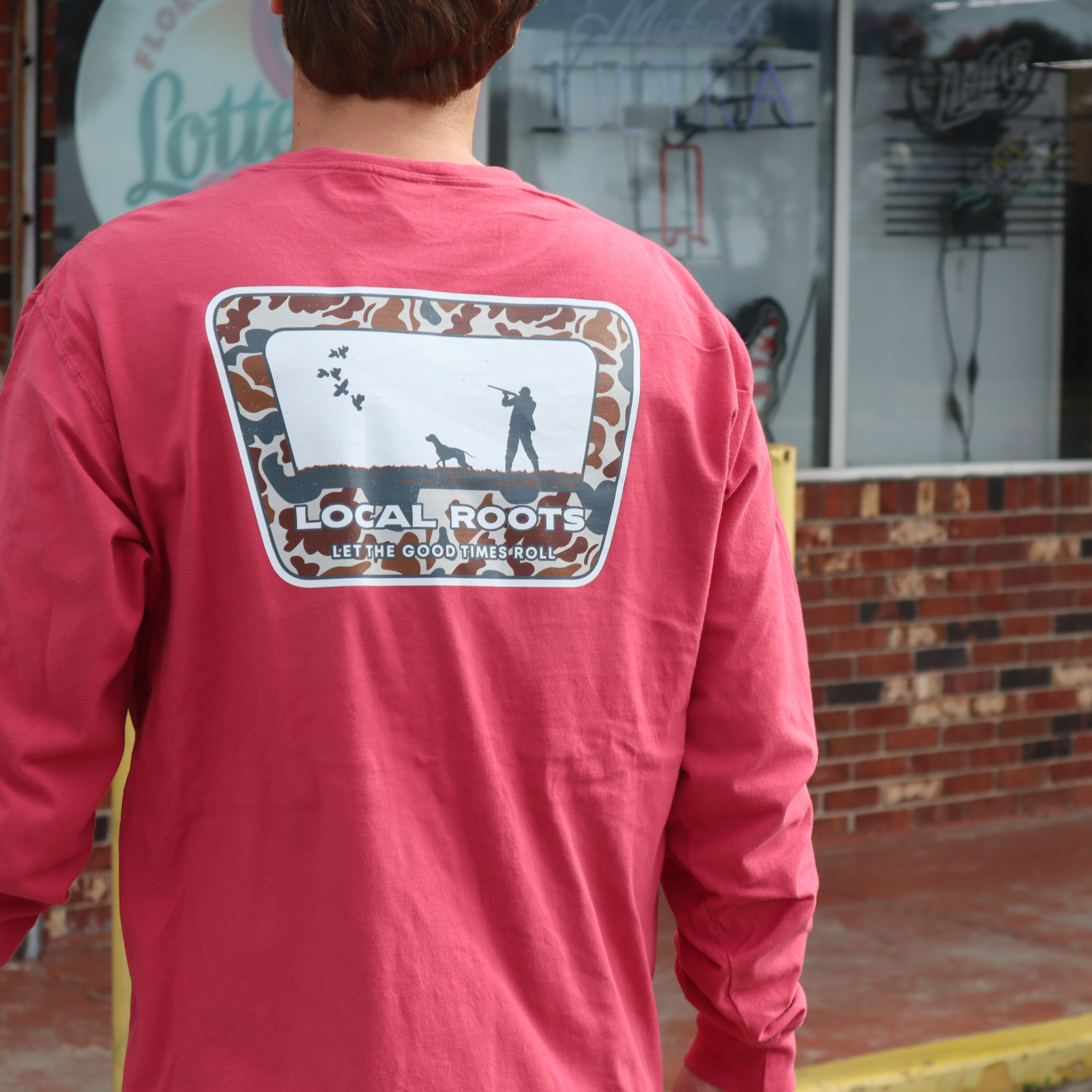 Good Times Long Sleeve Pocket Tee