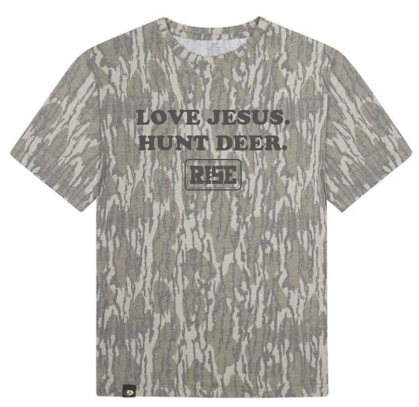LOVE JESUS. HUNT DEER. - Youth Tee