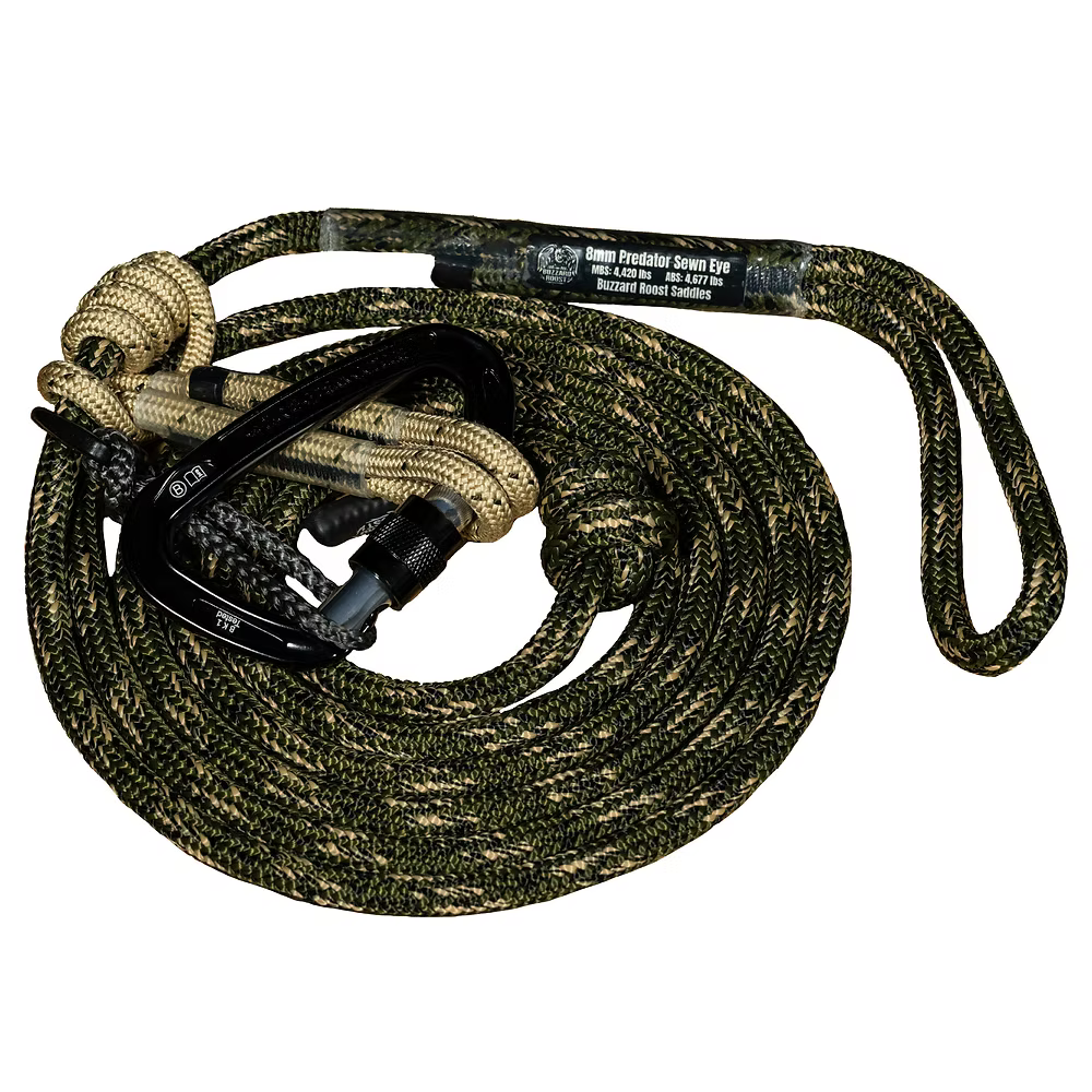 8mm Predator™ Spliced Tree Tethers & Lineman's Belt's (Tether)