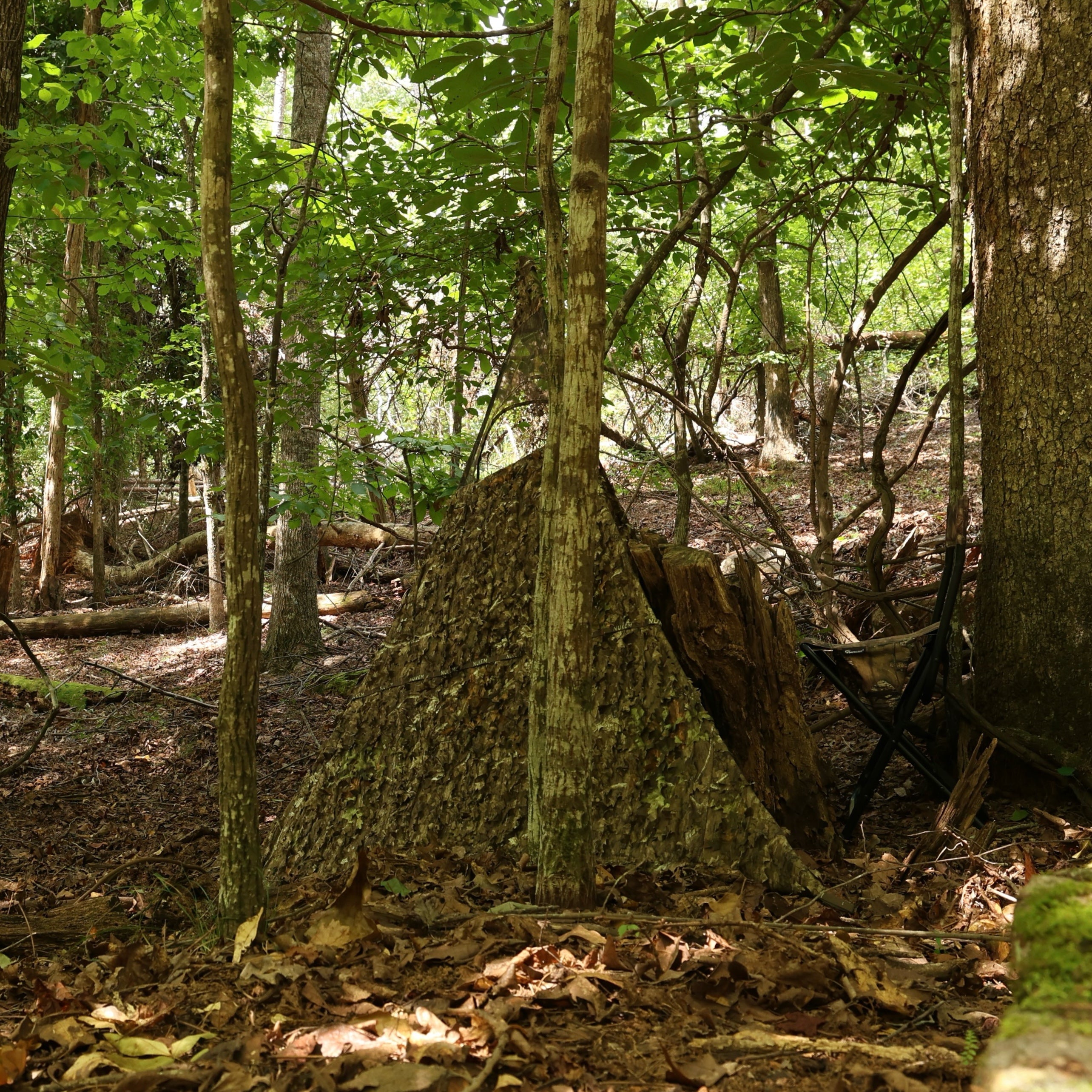 Hunting Blind - Mossy Oak Country Roots 3D Leafy