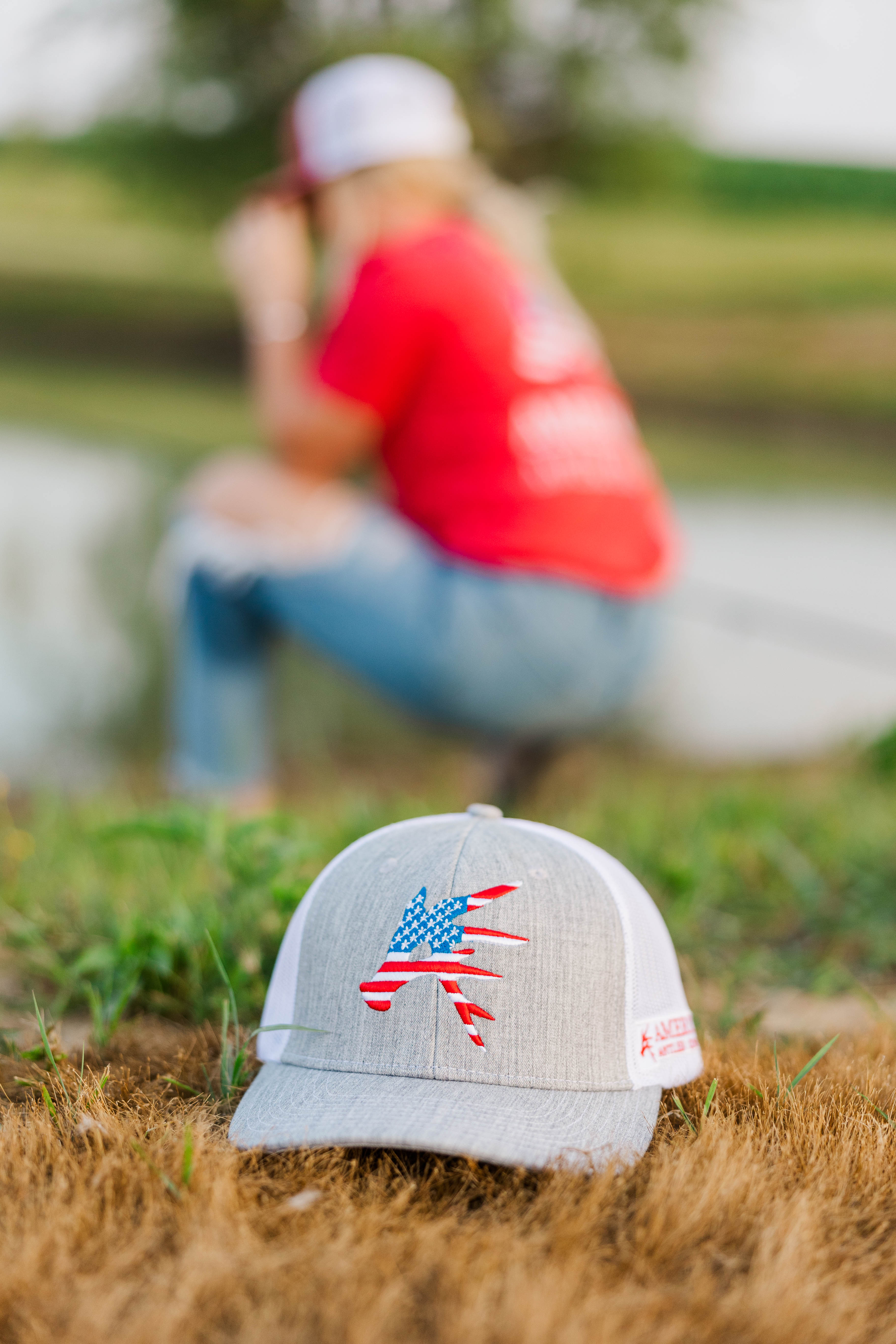 America Antler Snapback Hat