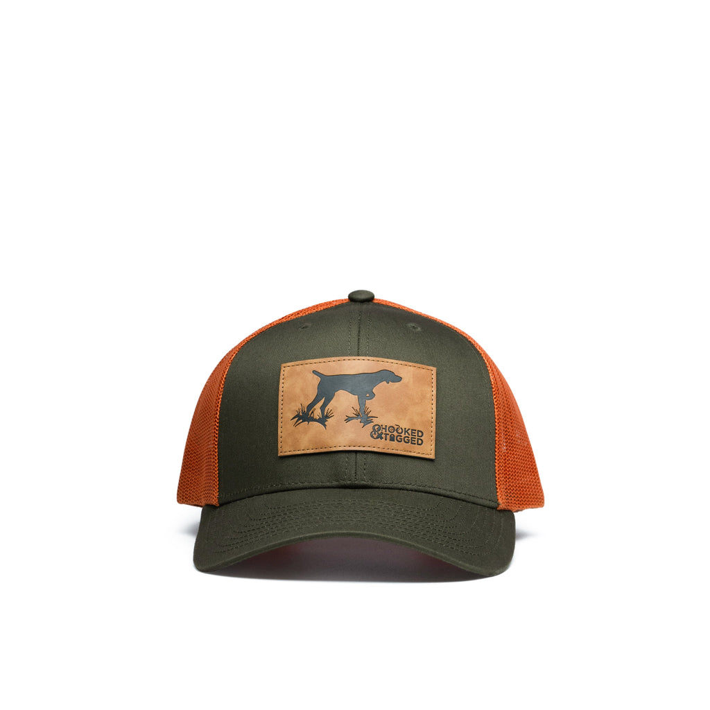 Pointer Dog Patch Hat