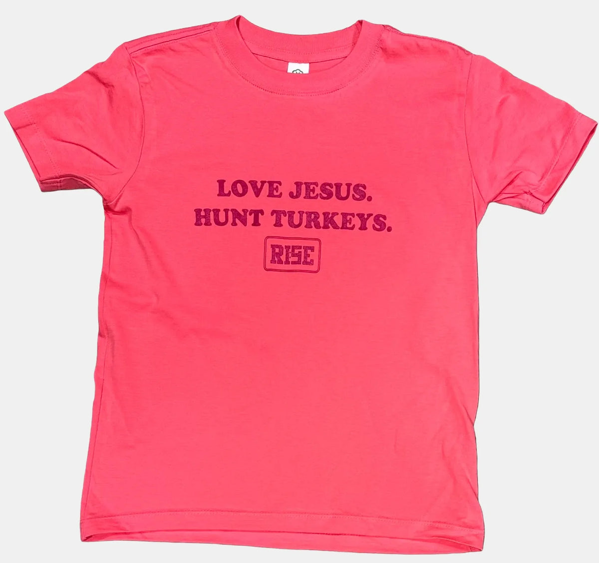 LOVE JESUS. HUNT TURKEYS. - Youth Tee