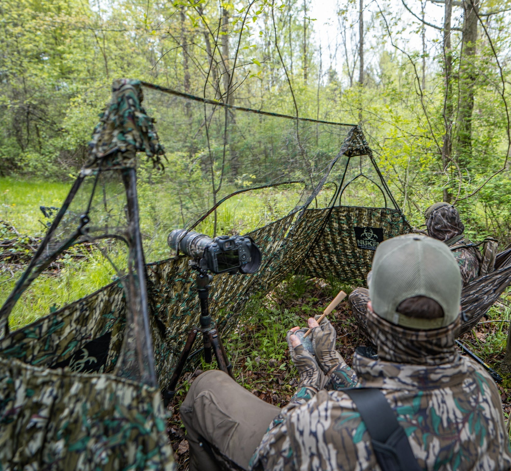 Double Up System - Mossy Oak Greenleaf 3D Leafy