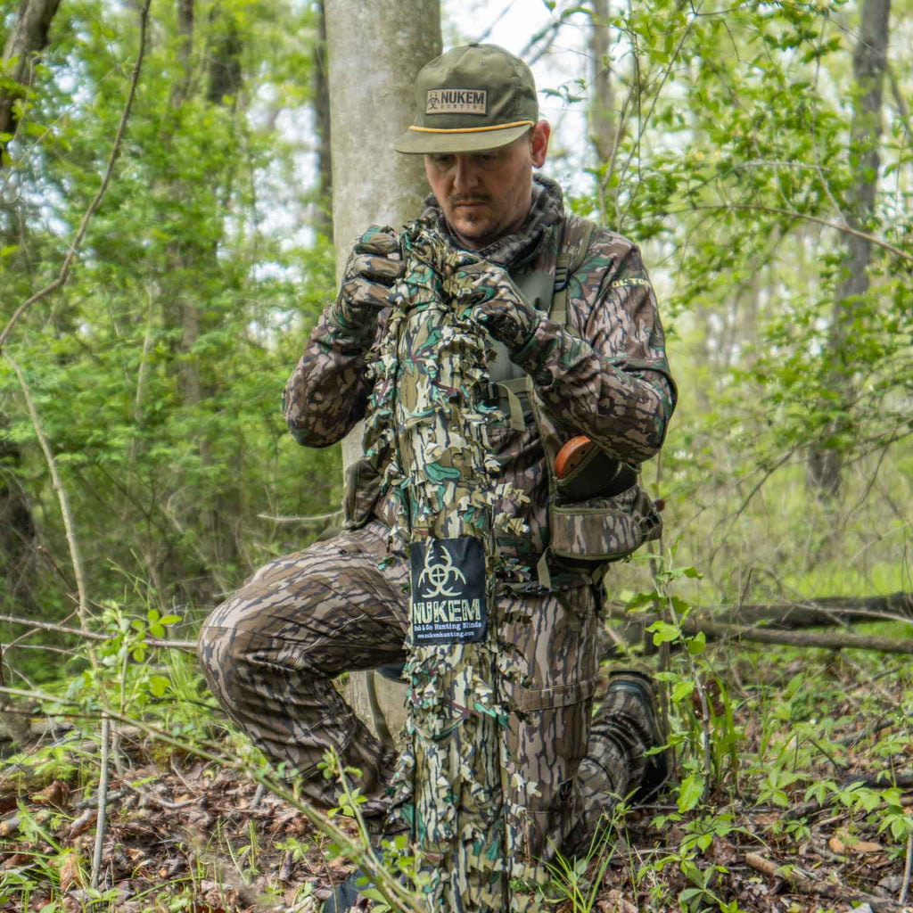 Hunting Blind - Mossy Oak Greenleaf 3D Leafy