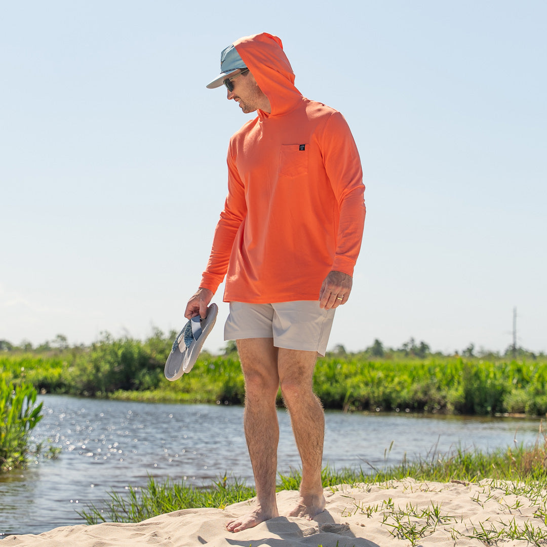 Bamboo Hoodie (Coral)