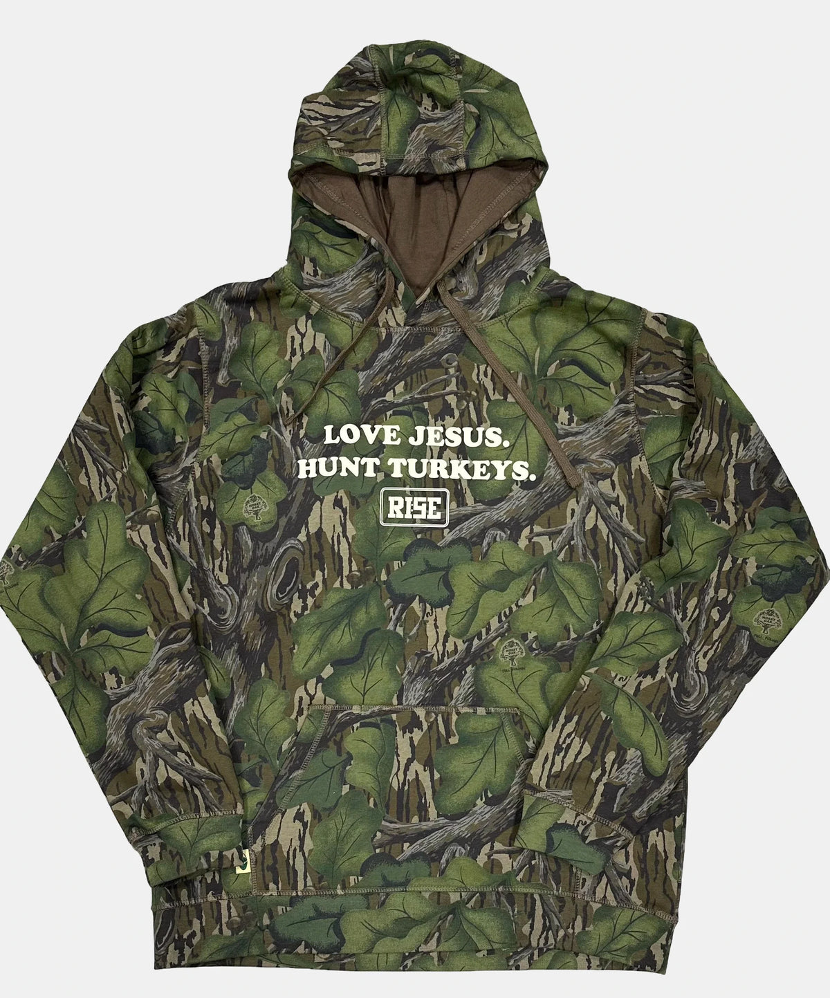 LOVE JESUS. HUNT TURKEYS. Hooded Sweatshirt