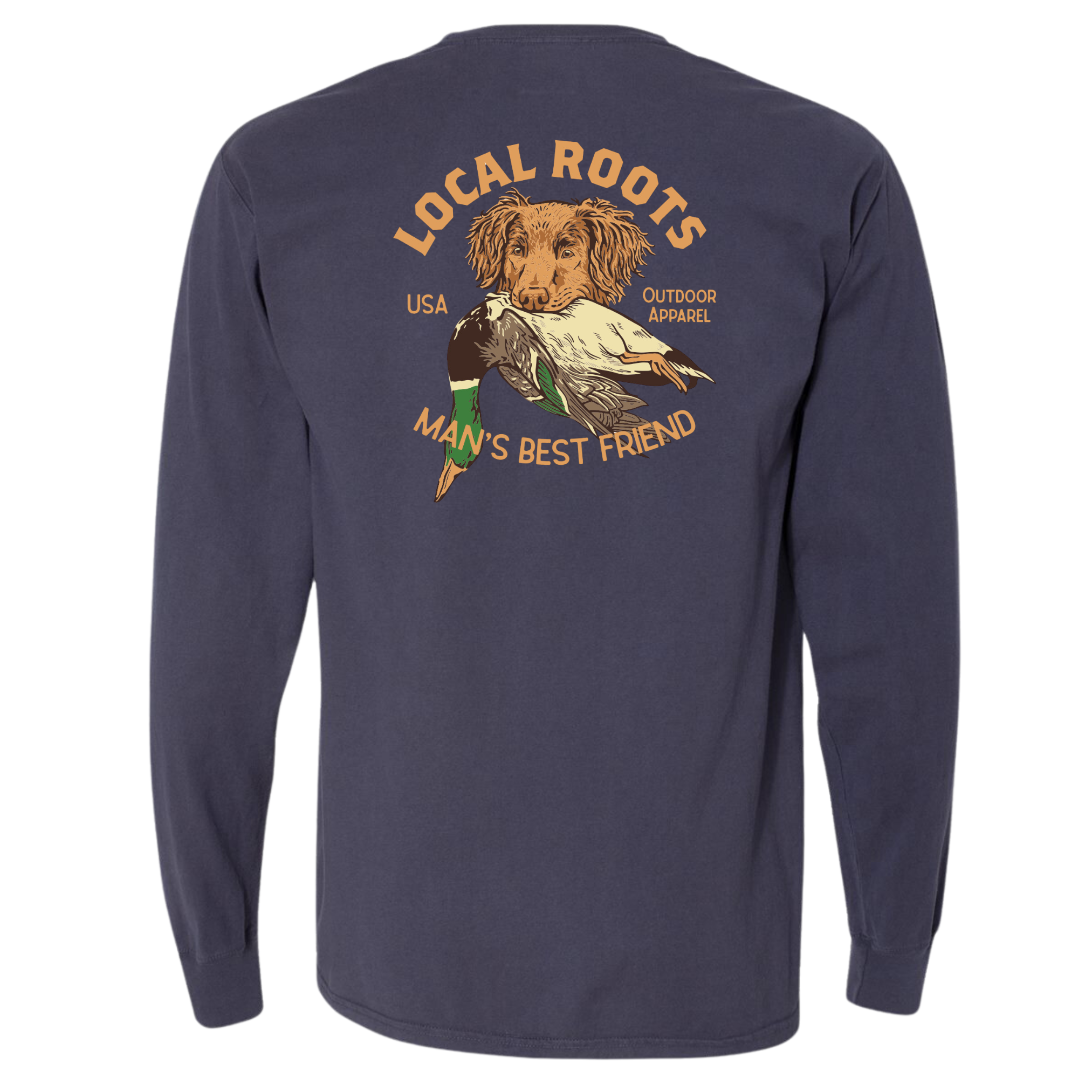 Good Boy Long Sleeve Pocket Tee