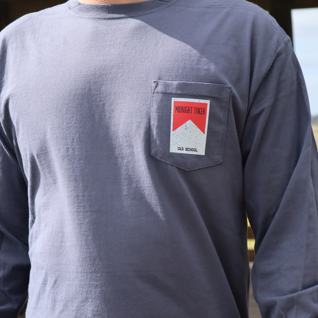 Midnight Toker Long Sleeve Pocket Tee