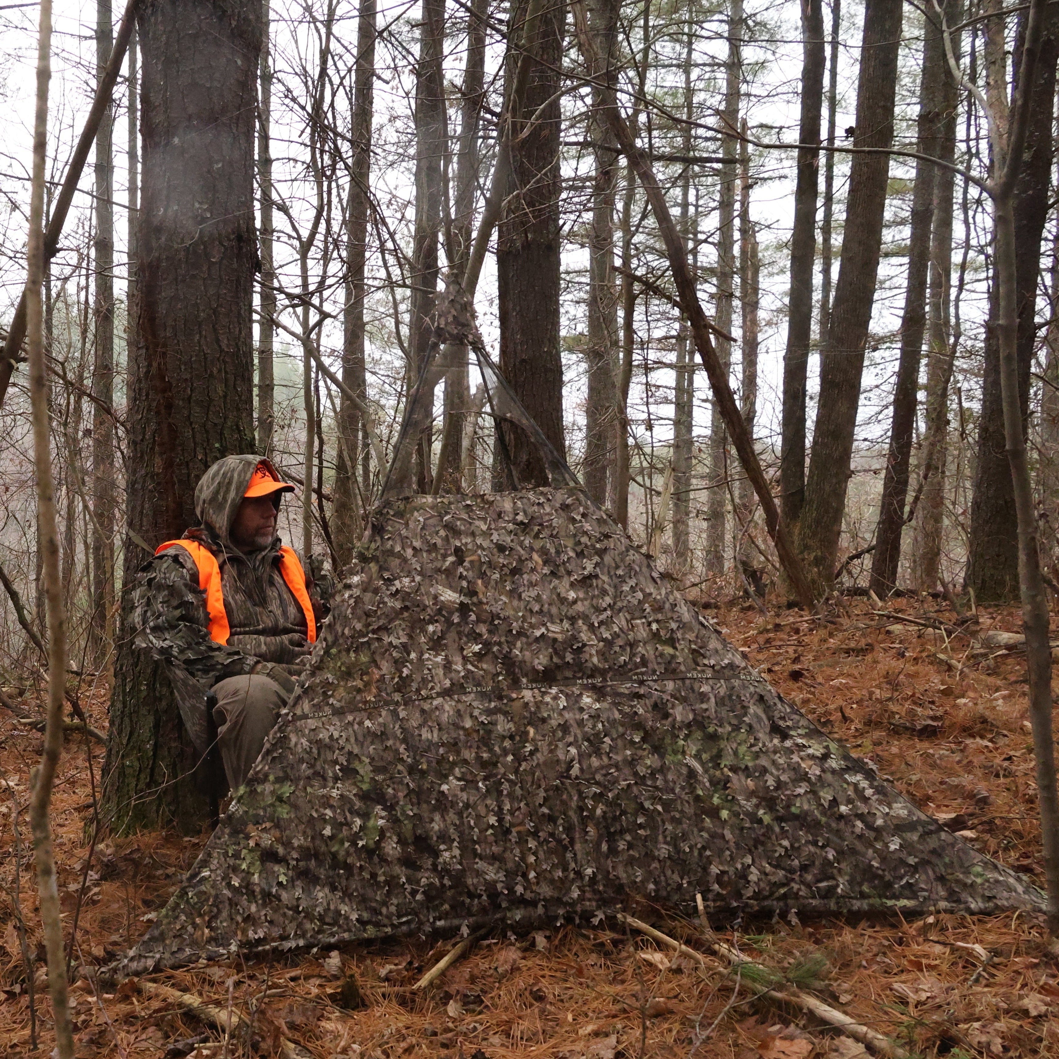 Hunting Blind - Mossy Oak Country Roots 3D Leafy
