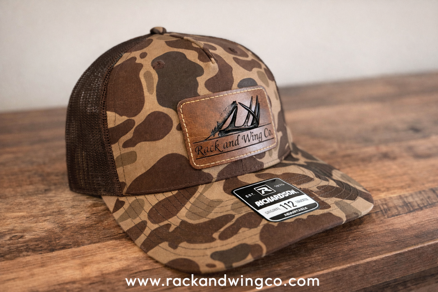 Rack and Wing Co. Duck Camo hat
