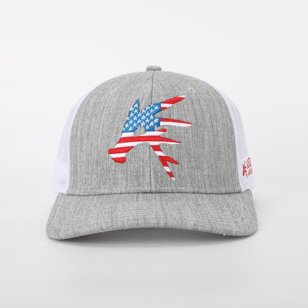 America Antler Snapback Hat
