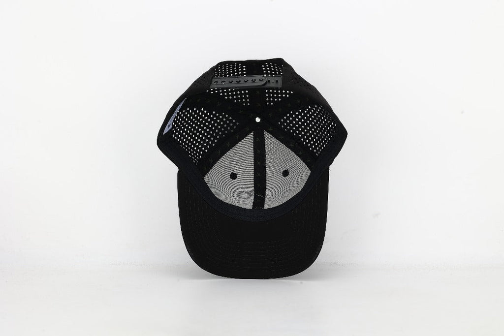 American Antler BLACK Stars and Bars Performance Snapback Hat