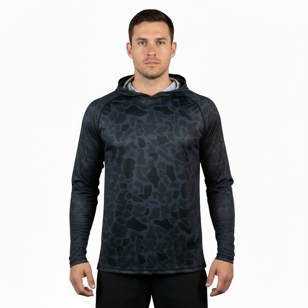 Men's Old School Camo Performance Hoodies