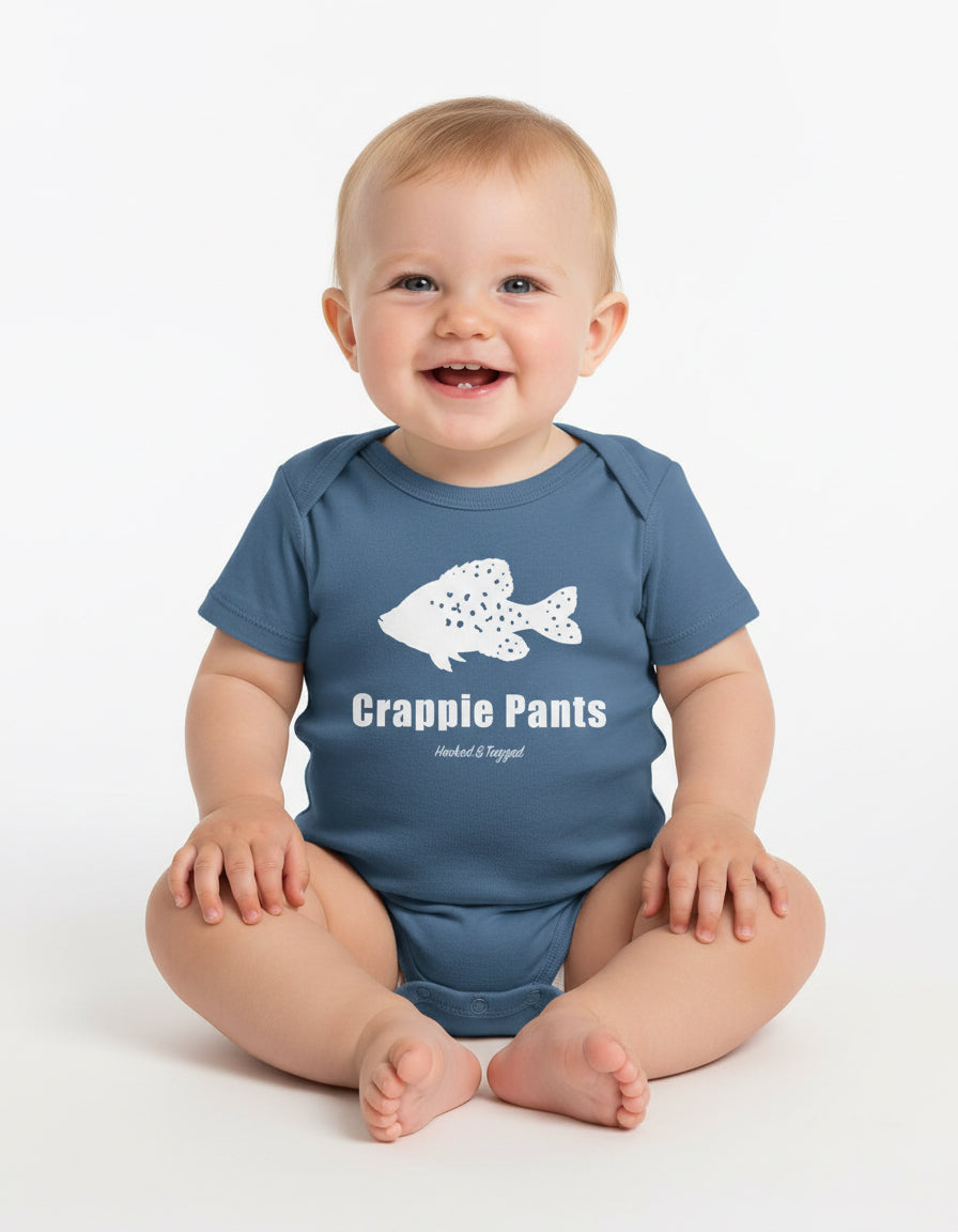 Crappie Pants Onesie
