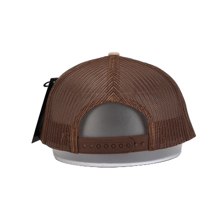 AF Waterfowl Specklebelly Pale Khaki & Brown 7 Panel Hat