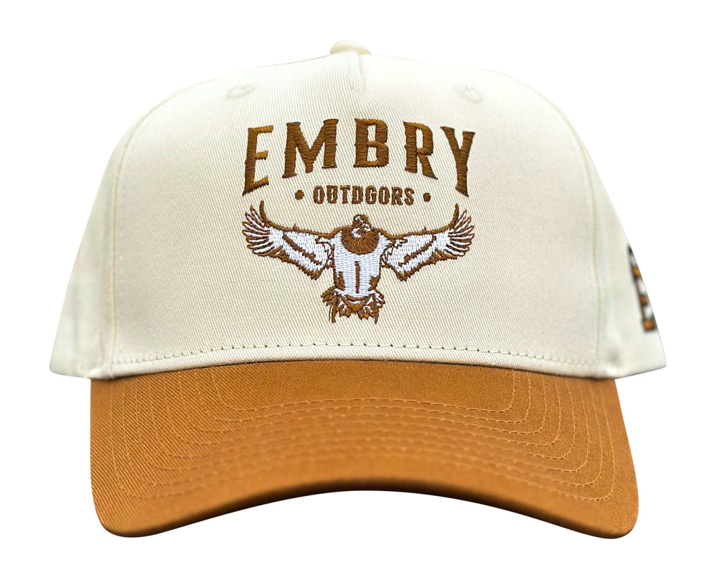 Cream/Amber Flyway Trucker
