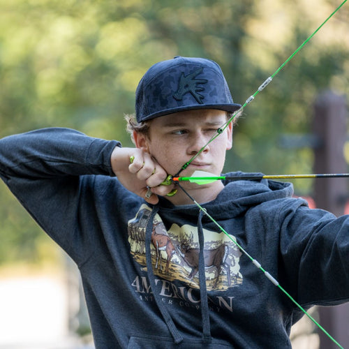 Black Marsh Duck Camo Back Country Performance Snapback Hat