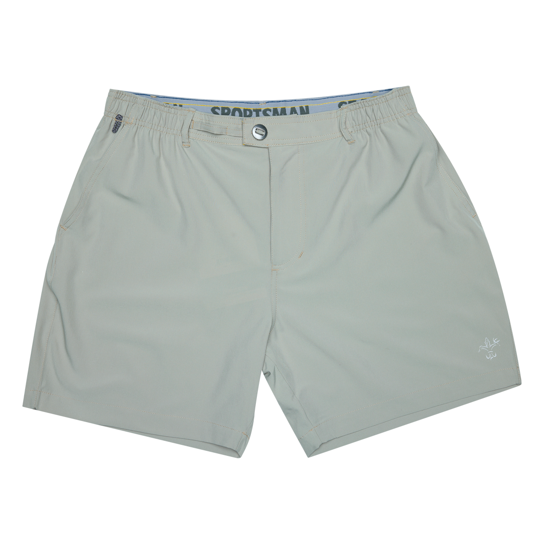 6" Fly Stretch Shorts (Khaki)