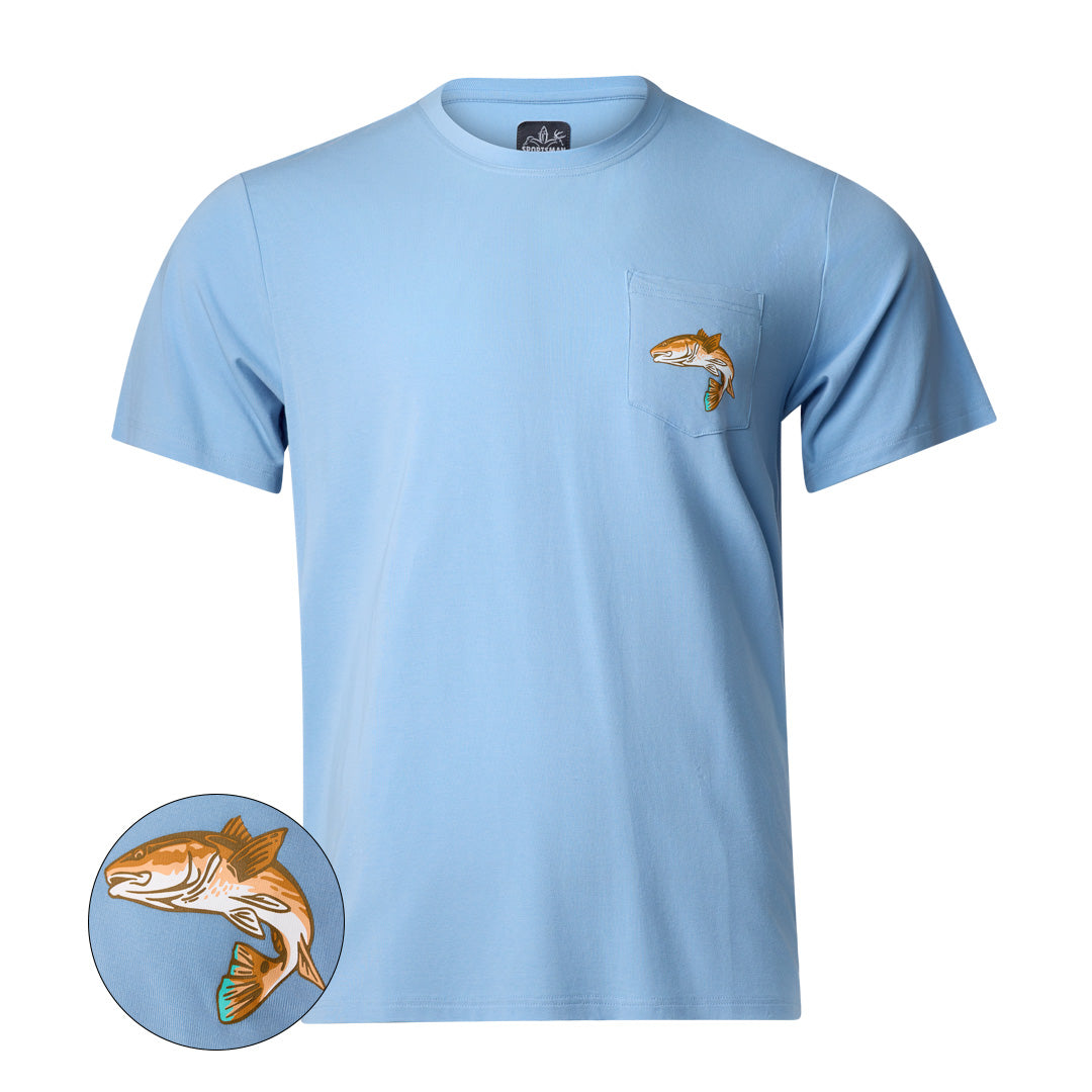 Pursuit Series Bamboo Pocket T (RedFish)