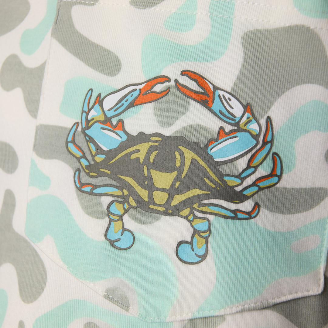 Youth Pursuit Bamboo Pocket T (Crab)