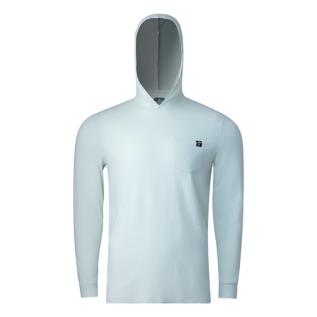 Bamboo Hoodie (Pale Aqua)