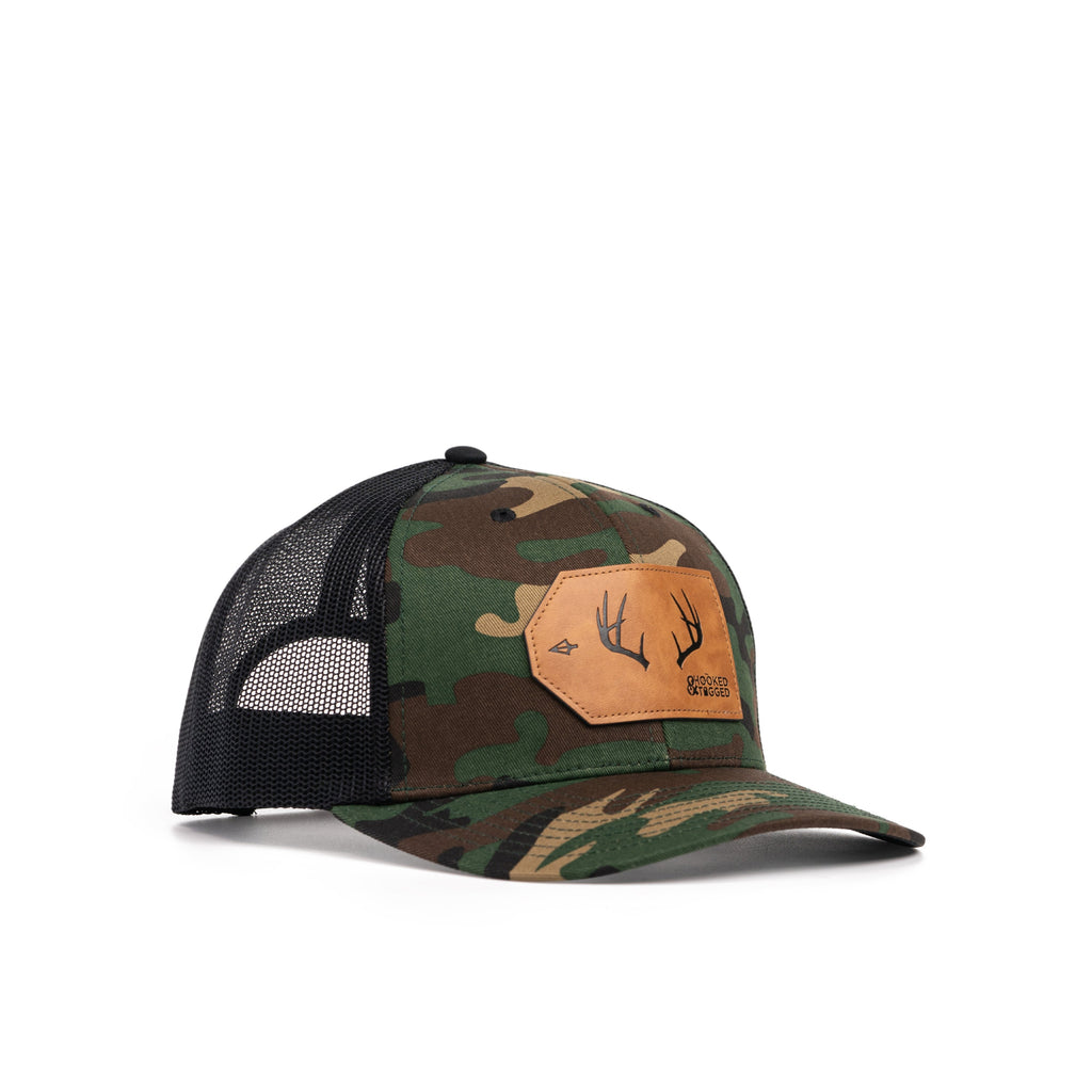 Buck Antler Patch Hat