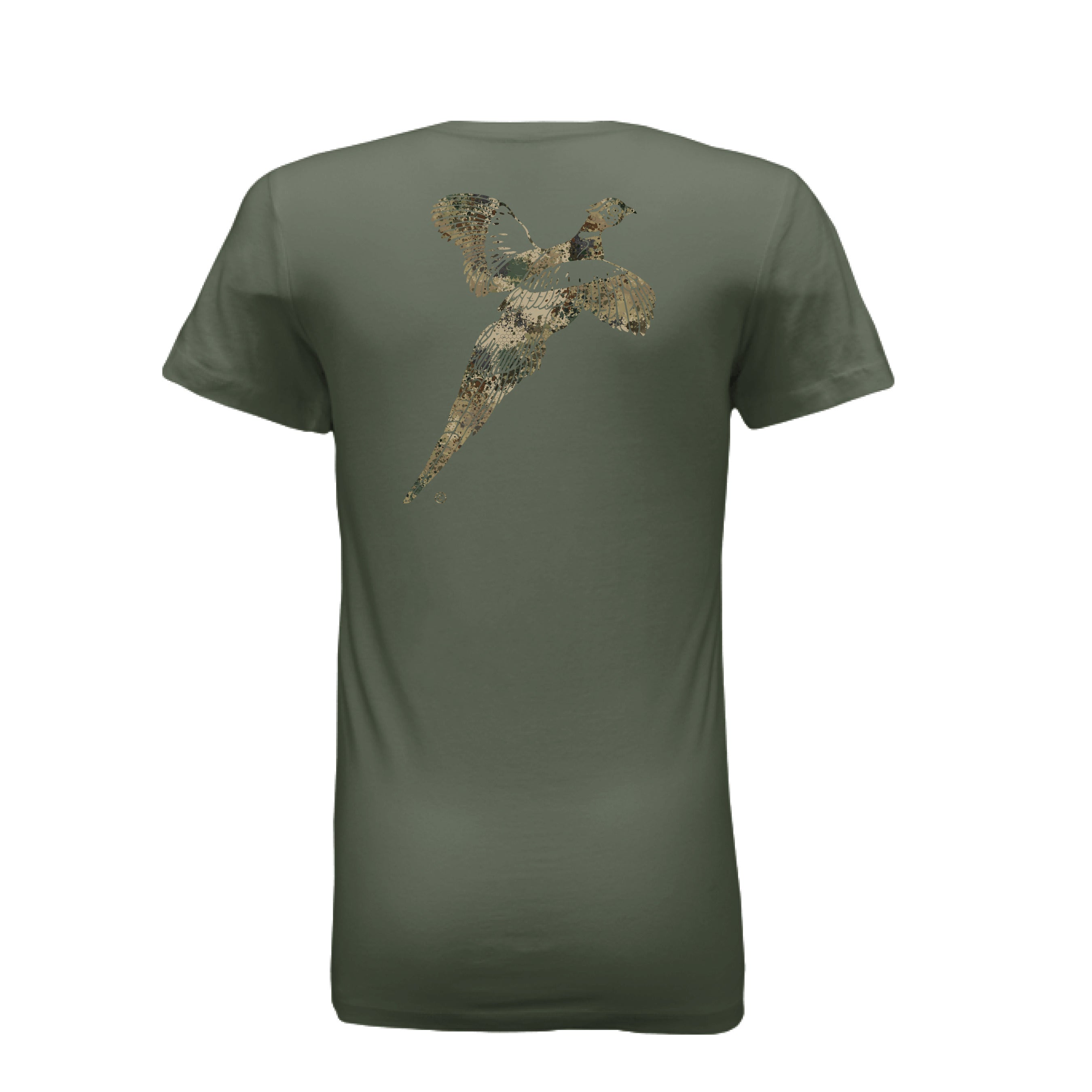 Women’s Upland Splash Burst Camo Pheasant T-Shirt