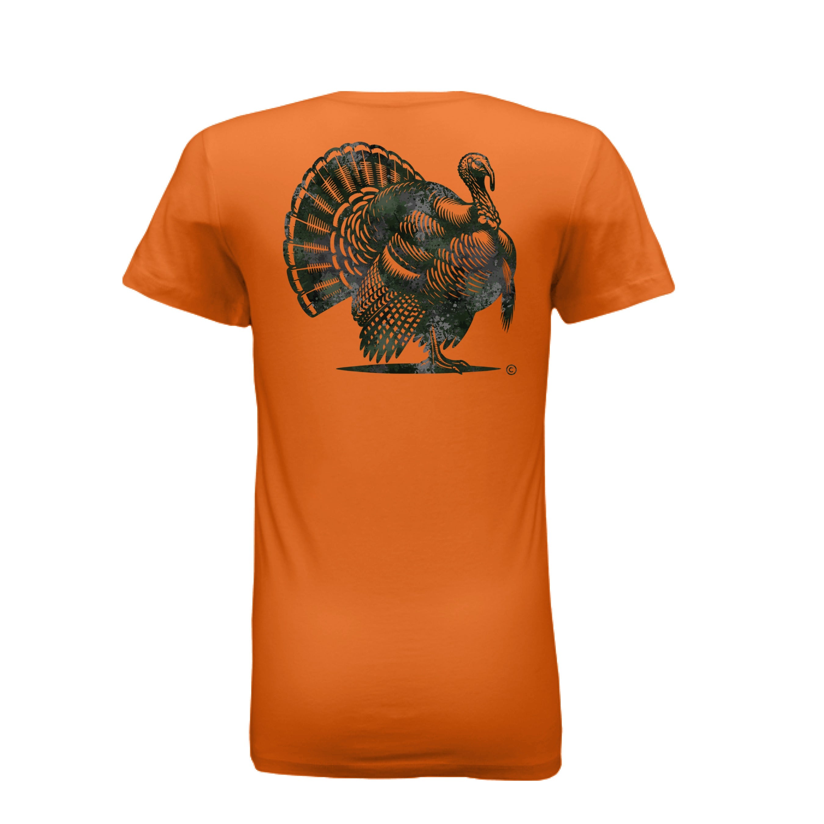 Women’s Verdant Splash Burst Camo Turkey T-Shirt