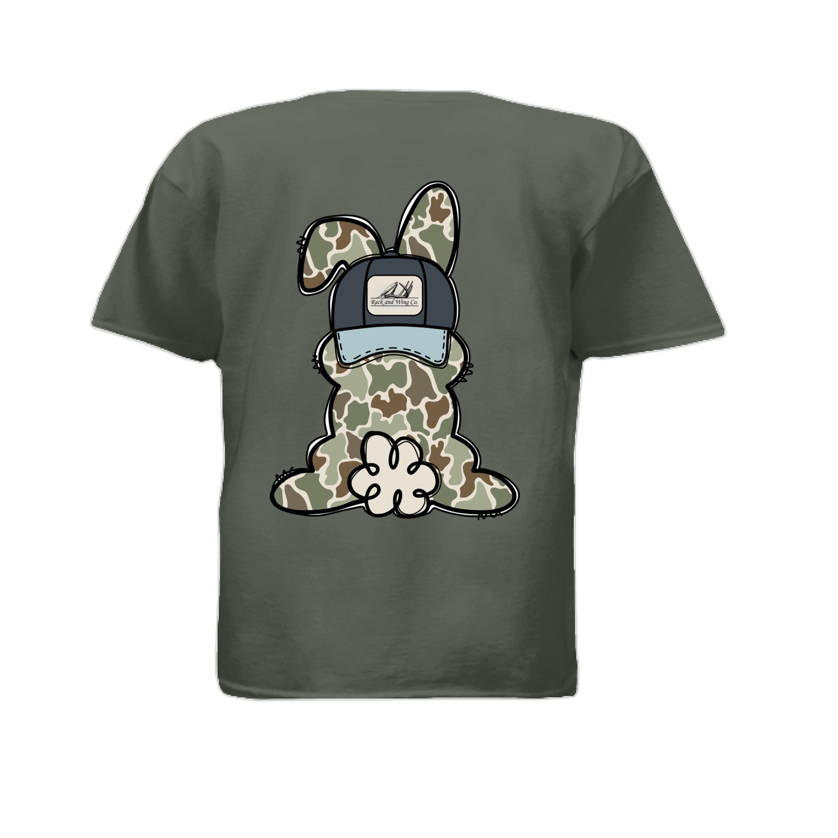 MILITARY GREEN - BACK