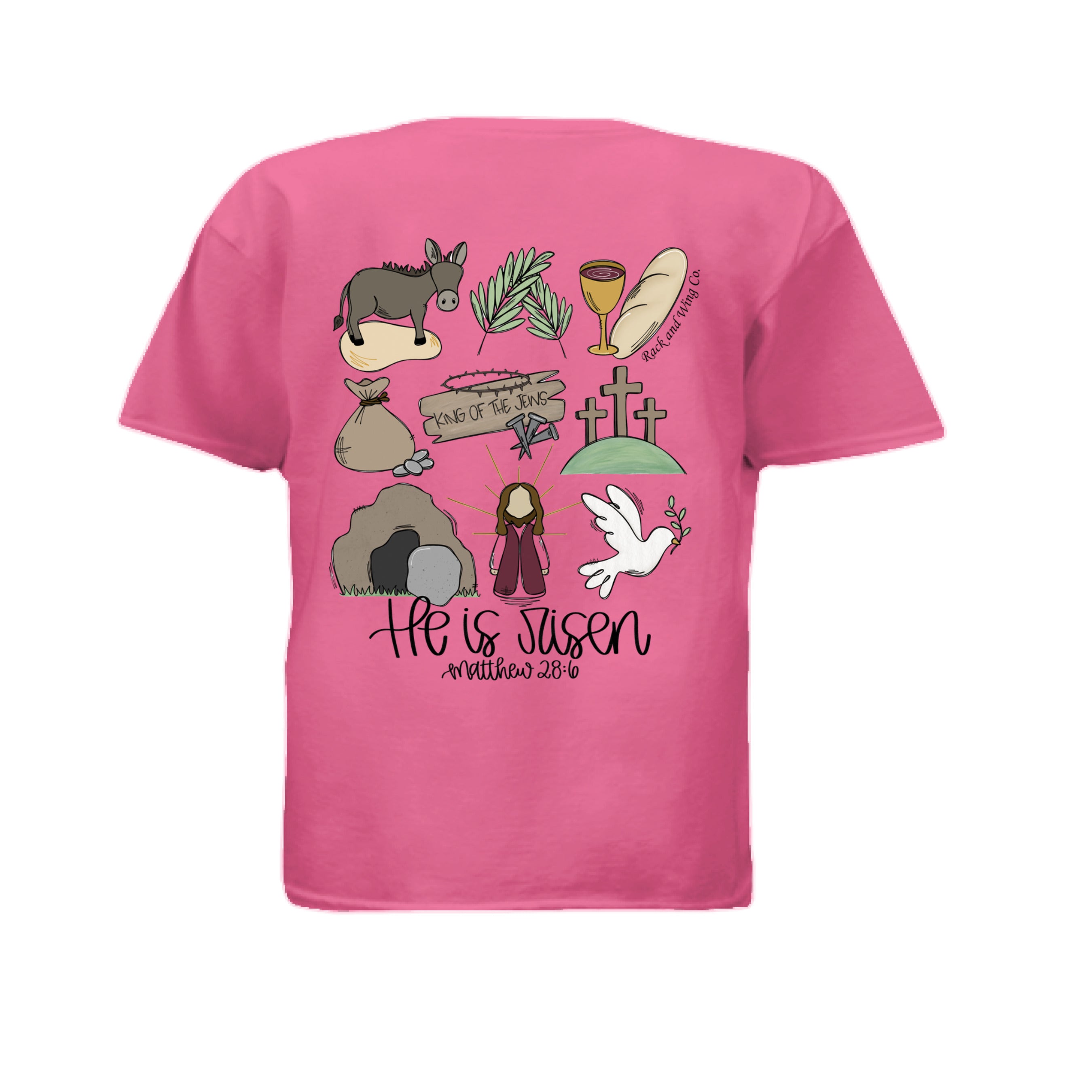 SAFETY PINK - BACK